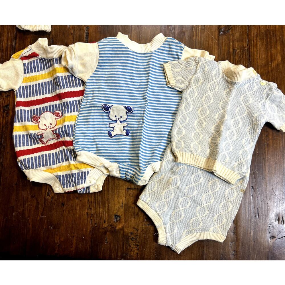 Vintage Baby Matching Sets - 0-3 Months
